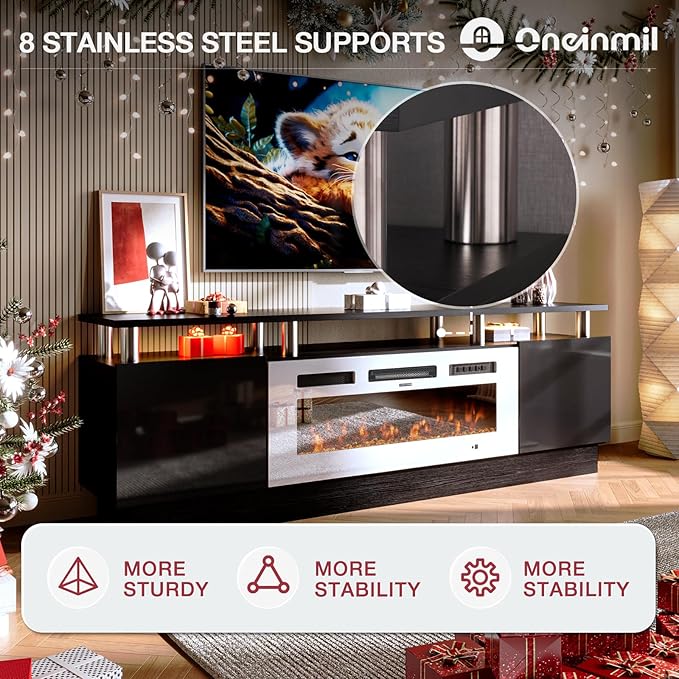 oneinmil Fireplace TV Stand - Image 4