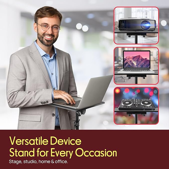 PYLE-PRO Universal Laptop Projector Tripod Stand - Image 3