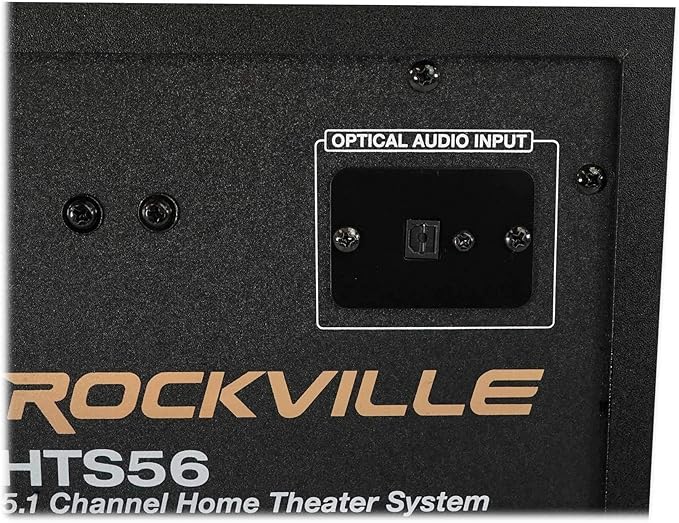 Rockville HTS56 1000W 5.1 Channel Home Theater System, LED Light Effects - Image 8