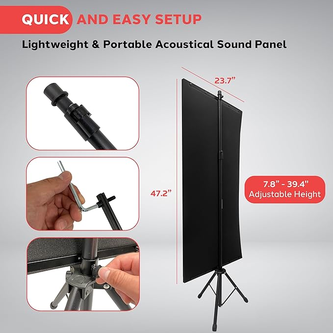 Pyle Microphone Isolation Panel - Image 5