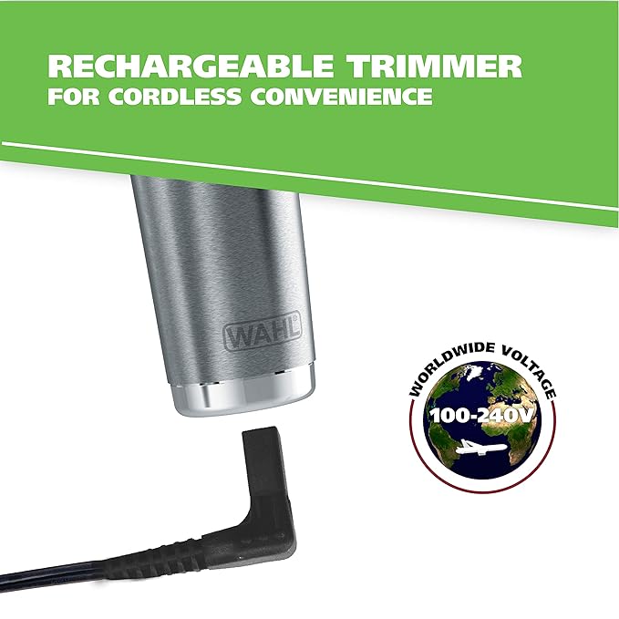 Wahl USA Stainless Steel Lithium Ion 2.0+ Beard Trimmer - Image 5