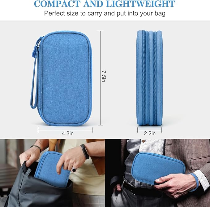 FYY Electronic Organizer, Travel Organizer Bag Pouch, Electronic Accessories - Image 2