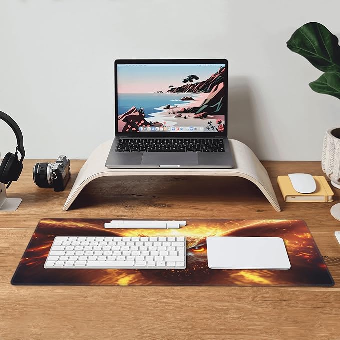 Golden Owl Extended Big Mouse Pad Large, XL Gaming Mouse Pad Desk Pad, - Image 9
