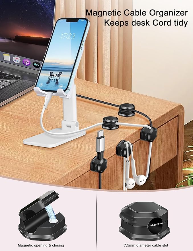 Cord Holder - Cable Clips - Cord Organizer - Image 3