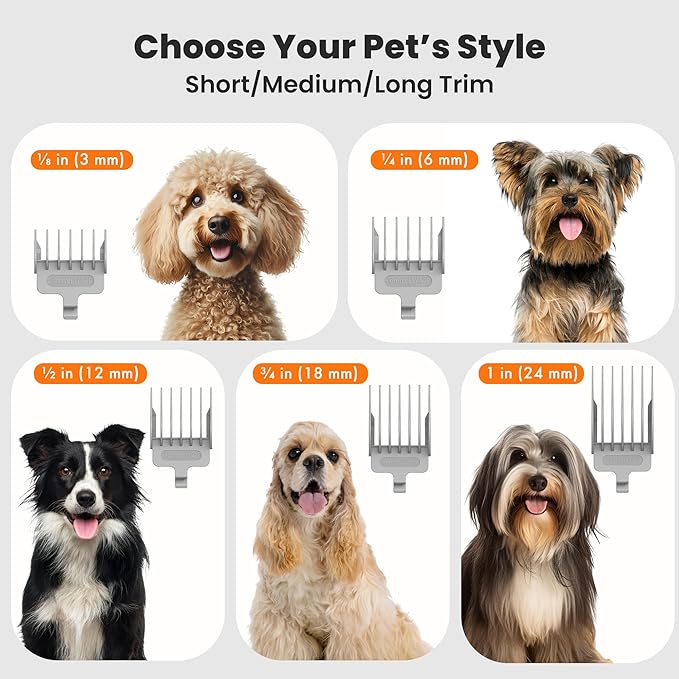 Neakasa P1 Pro Pet Grooming Kit & Vacuum Suction 99% Pet Hair, Professional - Image 6