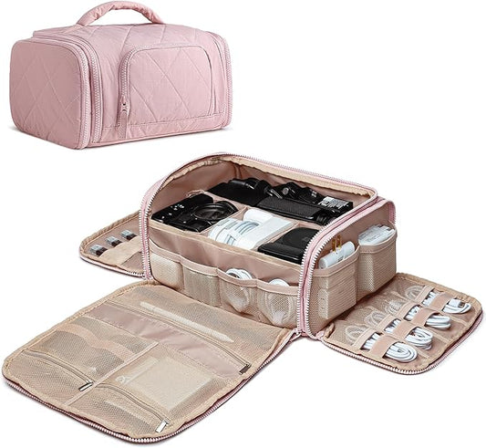 Cable Organizer Bag, Travel Cord & Charger Organizer Pouch by Marscamd