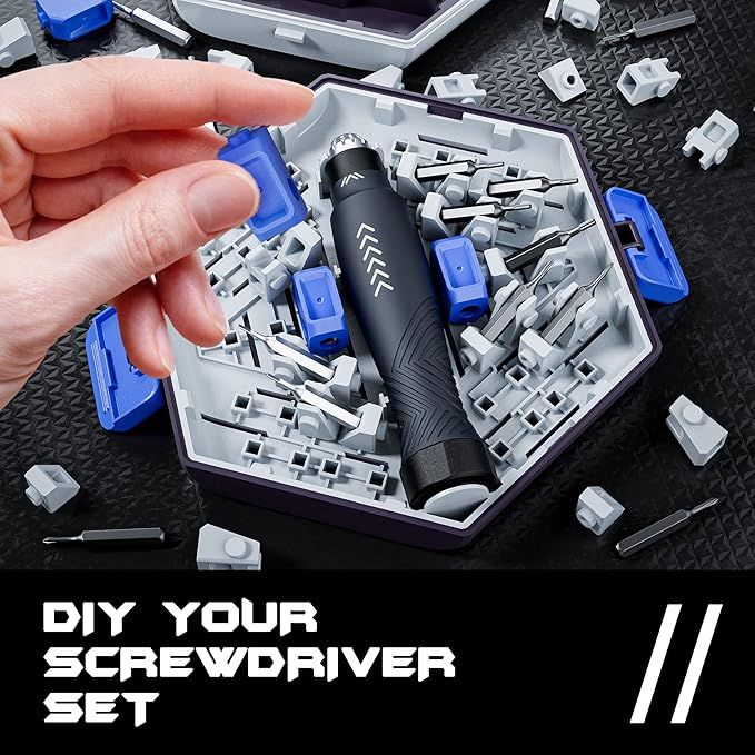 JAKEMY Precision Screwdriver Set: Building-block Screwdriver - Image 3