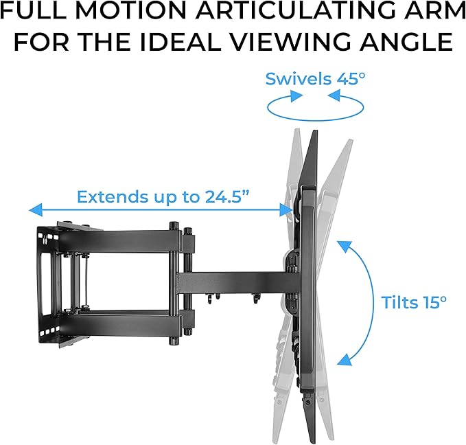 HumanCentric Heavy Duty Full Motion TV Wall Mount - Image 4