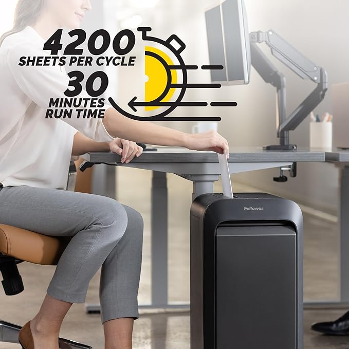 Fellowes Mfg Co. 5015401 Powershred LX220 20 Manual Sheet Capacity Micro-Cut - Image 2