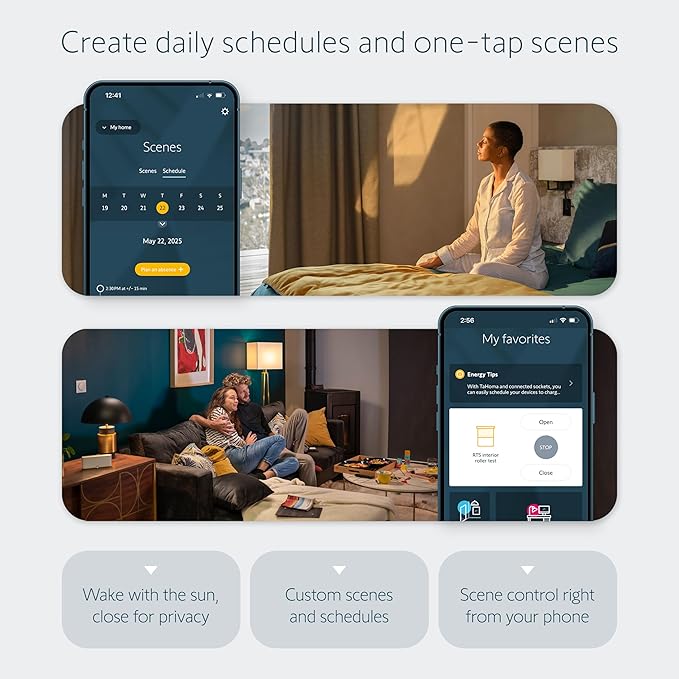 Somfy TaHoma Switch Hub for RTS Motors – App & Voice Control – Scenes & - Image 2