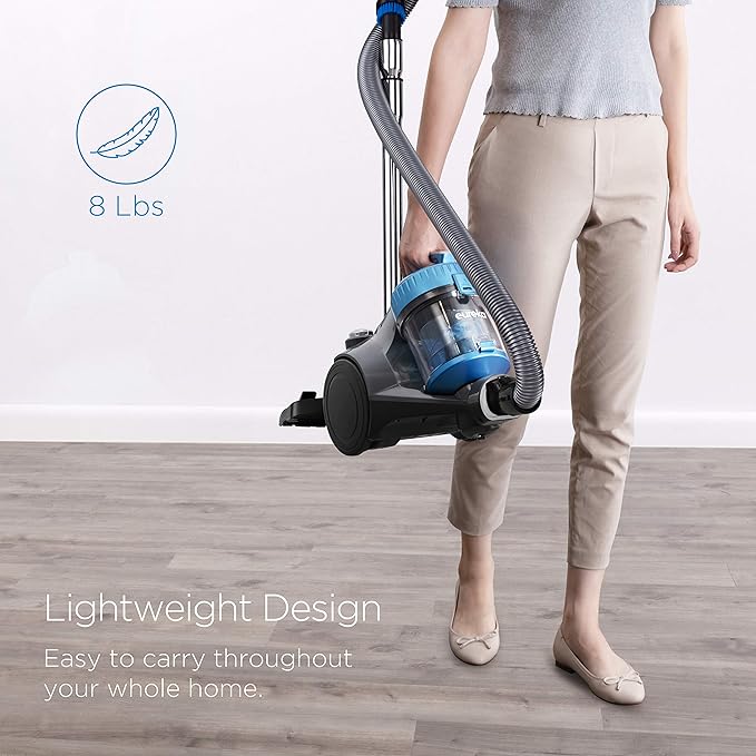 Eureka Bagless Canister Vacuum Cleaner, Lightweight Vac - Image 7