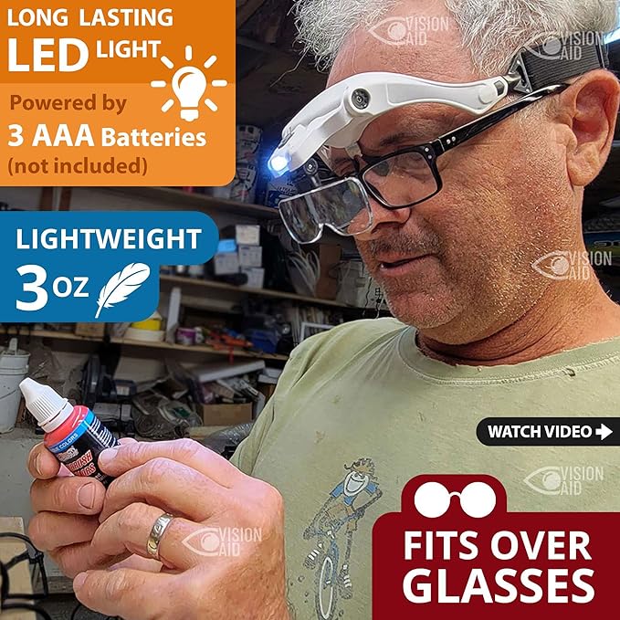 Vision Aid Magnifying Glasses - Image 2