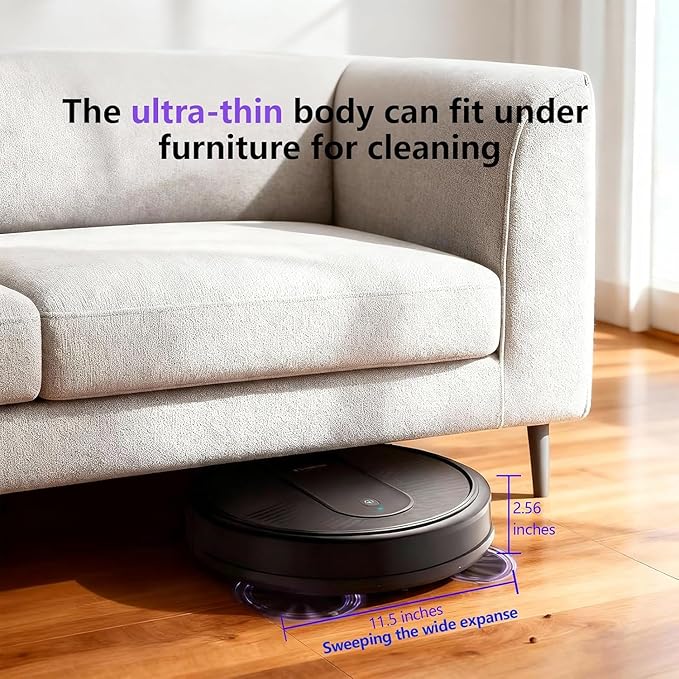 3-in-1 Robot Vacuum and Mop | 4500Pa Strong Suction, Anti-Tangle, 120 Mins - Image 6
