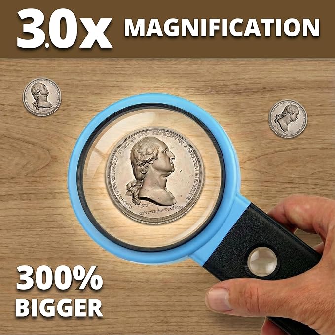 Vision Aid 30x Hands-Free Magnifier - Image 2