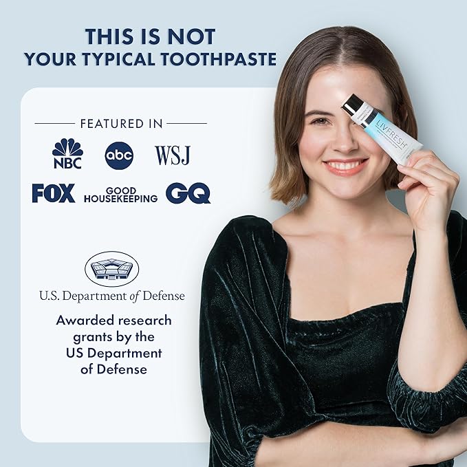 LIVFRESH Toothpaste Gel, Clinically Proven to Remove Plaque 250% Better - Image 5