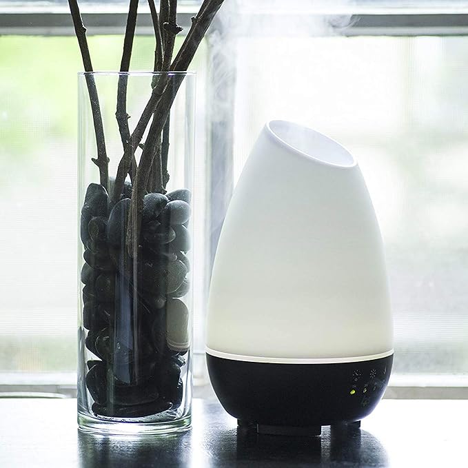HealthSmart Essential Oil Diffuser, Large Room Coverage | Adjustable Timer | - Image 8