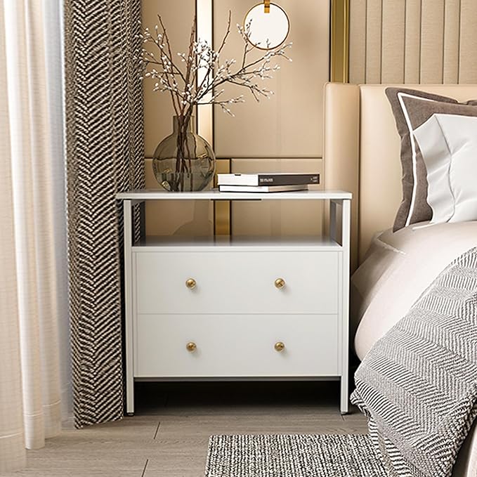 Edbuosy 27 inch Wide Night Stand Set 2 - Image 2