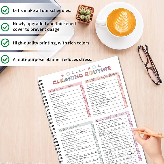 ADHD Cleaning Planner‌, Cleaning Plan Schedule and Checklist‌ - Image 7