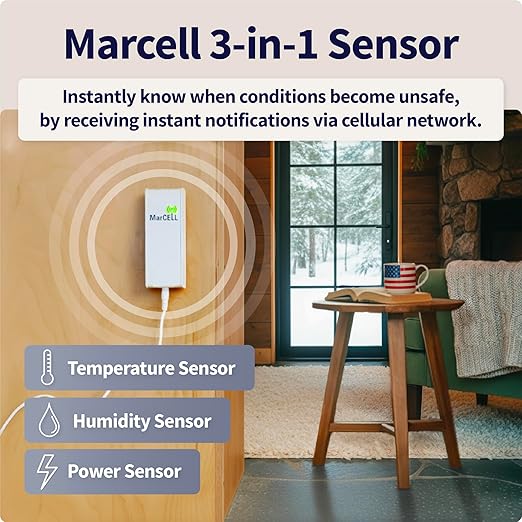 MarCELL Cellular Temperature, Humidity & Power Monitor - Image 3