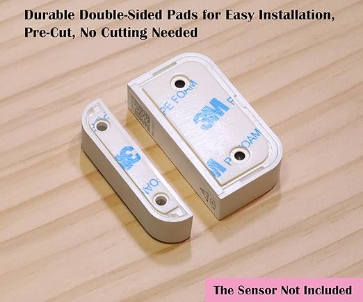 Adhesive Replacement Tape for Ring Alarm Contact Sensors & Magnets – Durable - Image 2