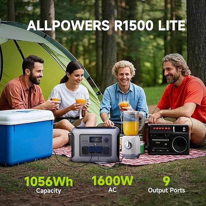 ALLPOWERS R1500L Portable Power Station - Image 2