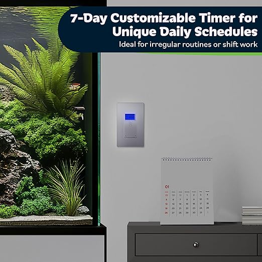 TOPGREENER Digital Astronomic Timer Switch, 7-Day Programmable Sunrise Sunset - Image 7