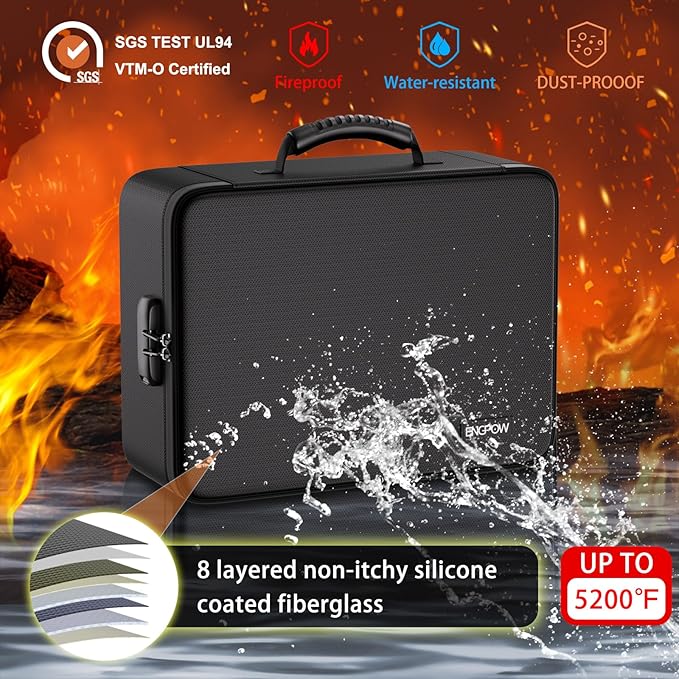 ENGPOW Fireproof File Organizer Bag - Image 4