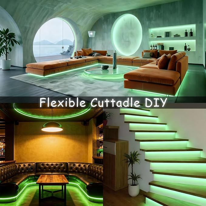 Aalnfe Green Led Lights Strip ST. Patrick's Day Decorations Indoor Rope Lights - Image 9