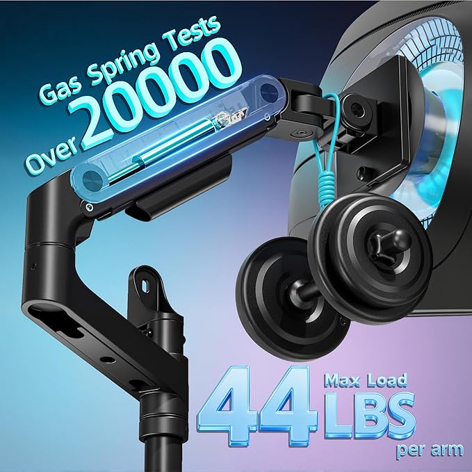ARES WING Dual Monitor Wall Mount - Image 3