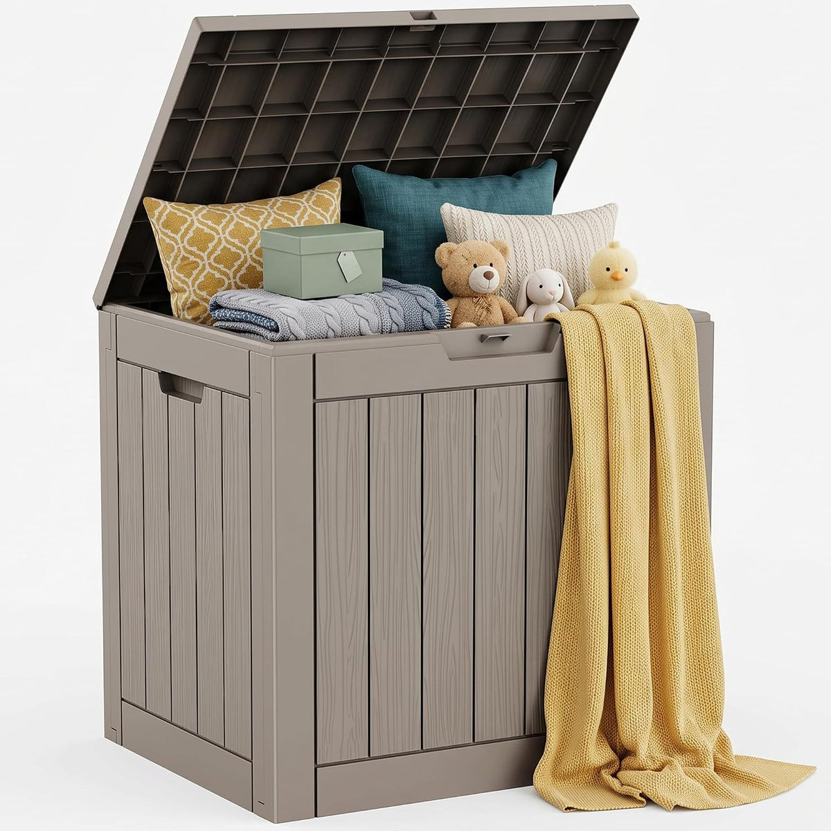 outdoor storage box, 40 gallon upgraded deck boxes, main product view