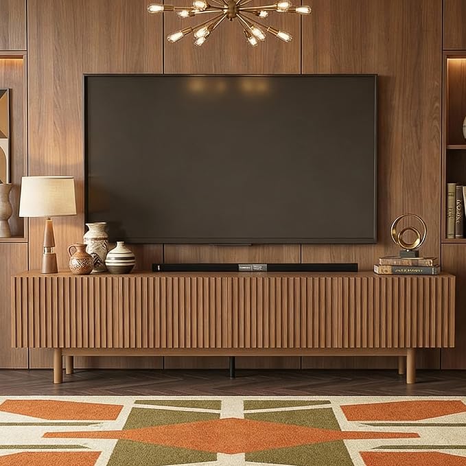 gaoyangjiaju 86.61" Wooden TV Cabinet - Image 3