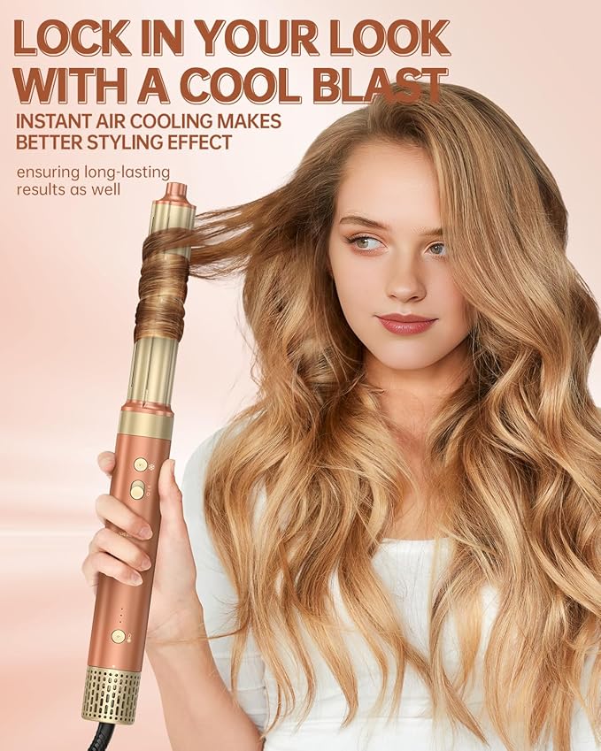 webeauty 6 in 1 Hot Air Styler, High-Speed Negative Ionic Hair Dryer - Image 6