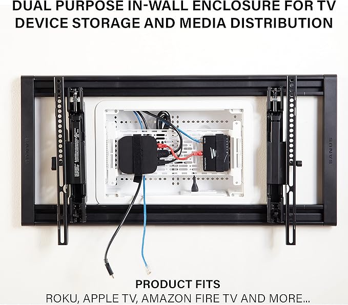 Legrand - OnQ Cable Management, In-Wall Media Box, Dual Purpose Structured - Image 2