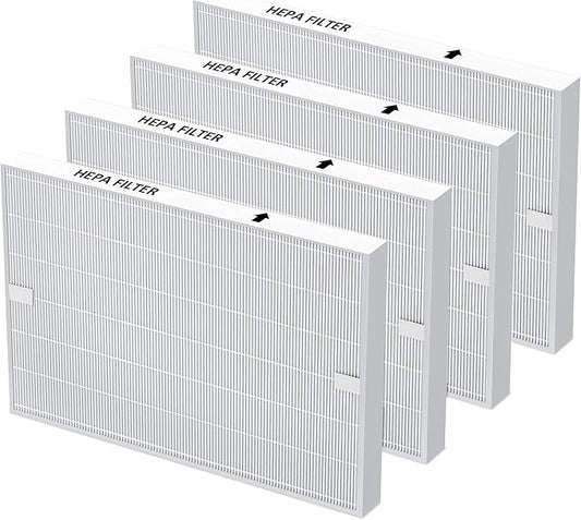 4 Pack AP-1512HH True HEPA Filter Replacement by PETOX
