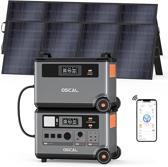 OSCAL 6000 Portable Power Station by Unknown