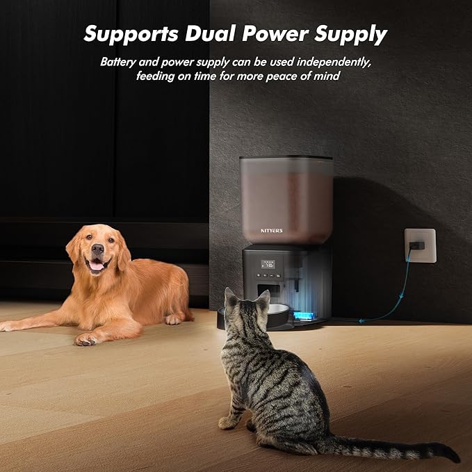 Automatic Dog Feeder - 8L/34 Cups Large Capacity Automatic Cat Food Dispenser - Image 8