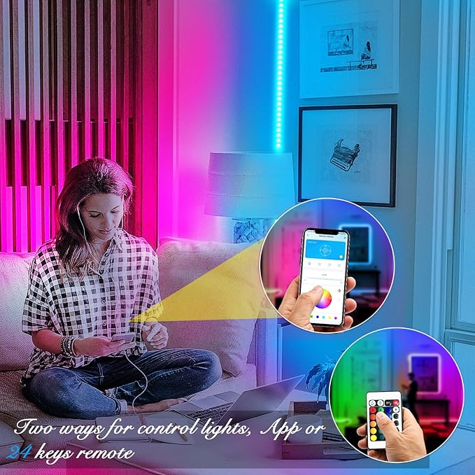 DAYBETTER Led Strip Lights 100 ft Smart - Image 5