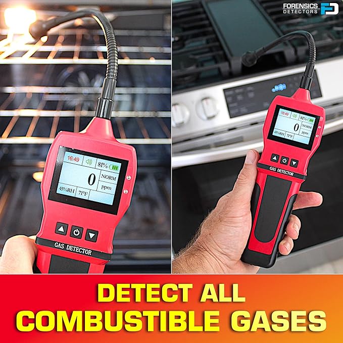 Gas Leak Detector by Forensics | 0-10, 000ppm | Natural Gas, Methane & - Image 2