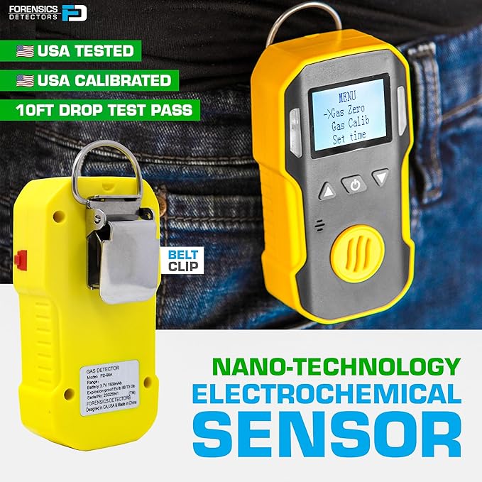 Carbon Monoxide Detector CO Analyzer + Pump by Forensics | USA NIST Calibration - Image 5