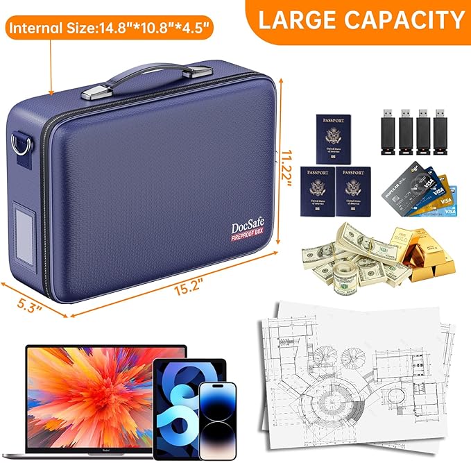 DocSafe Fireproof Document Box - Image 5