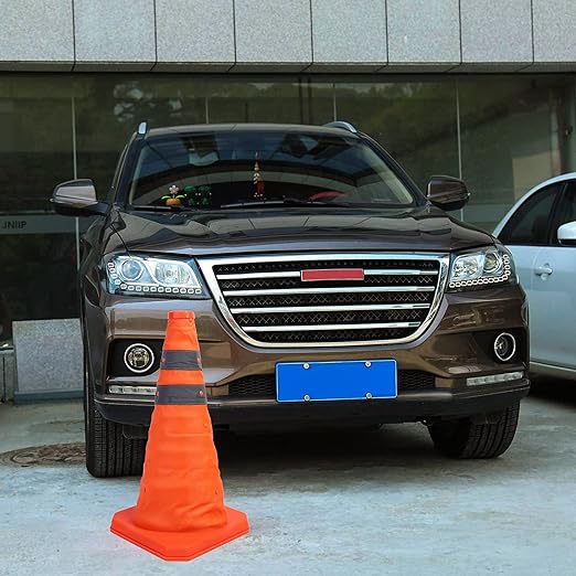 Sunnyglade 4 Pack 20 inch Collapsible Traffic Cones Multi Purpose Pop up - Image 5