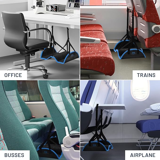 Everlasting Comfort Airplane Foot Hammock - Image 7