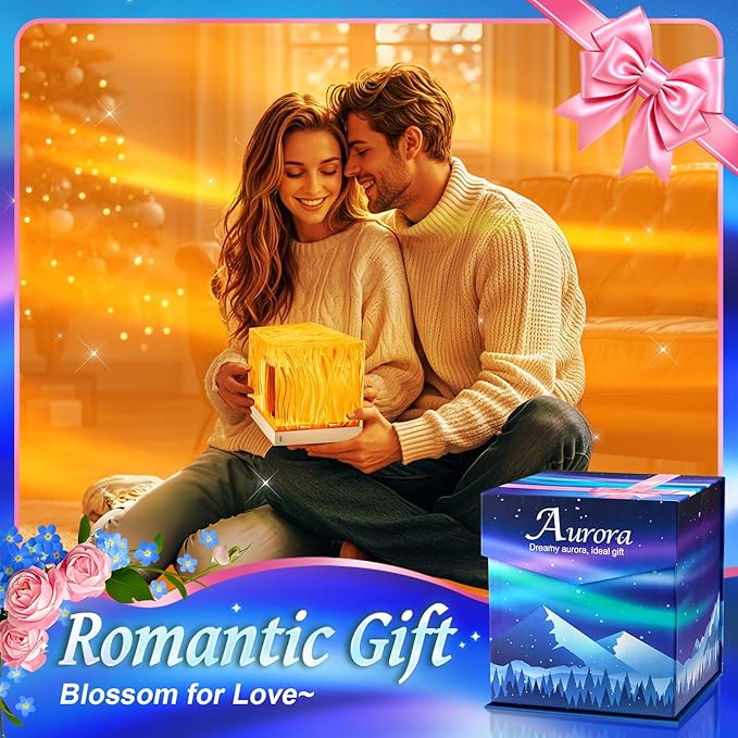 Birthday Gifts for Women Gifts for Teenage Girls Boy Northern Lights Projector - Image 7