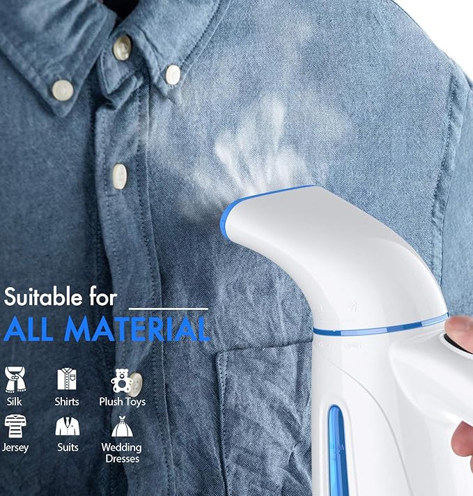 OGHom Steamer for Clothes, Handheld Clothing Steamer for Garment, 240ml Big - Image 3