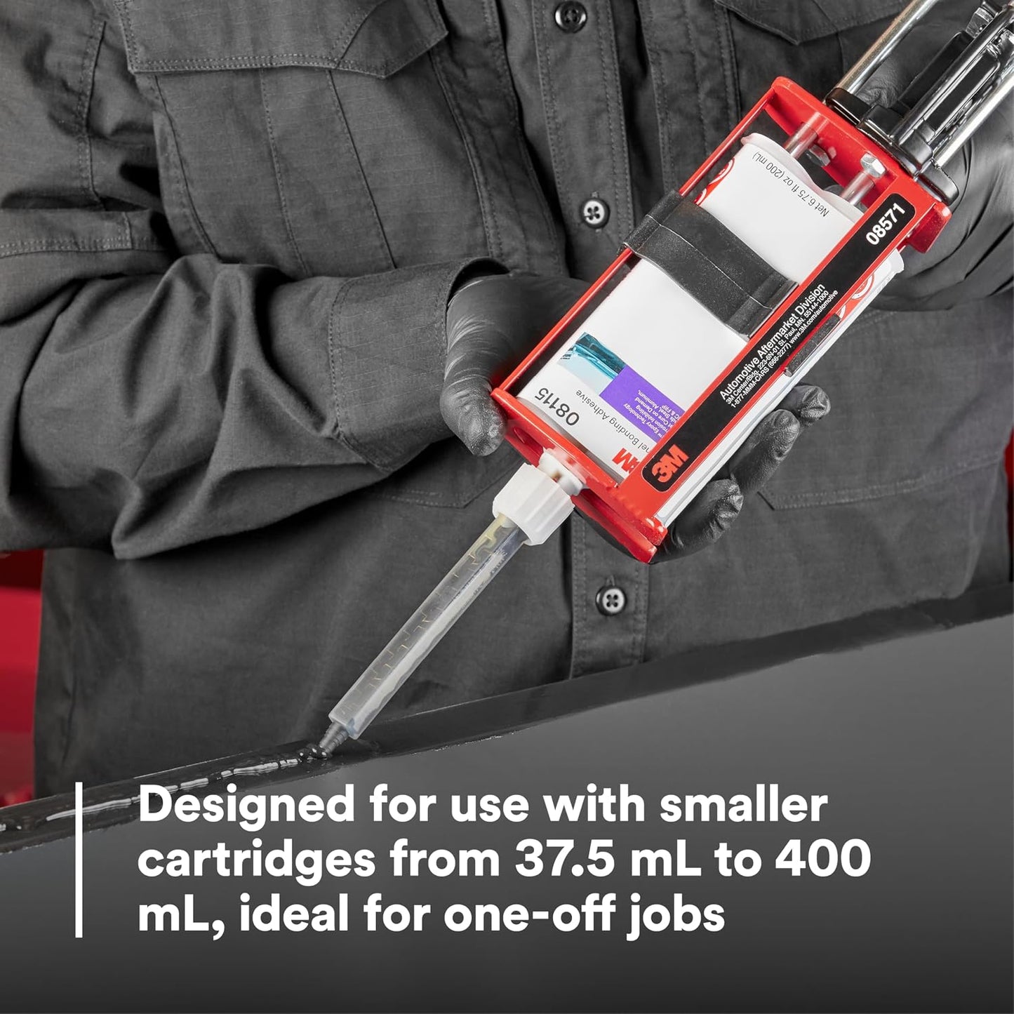 3M Manual Cartridge Applicator, 08571, 200 ml | Steady Application, Accurately Dispense Materials