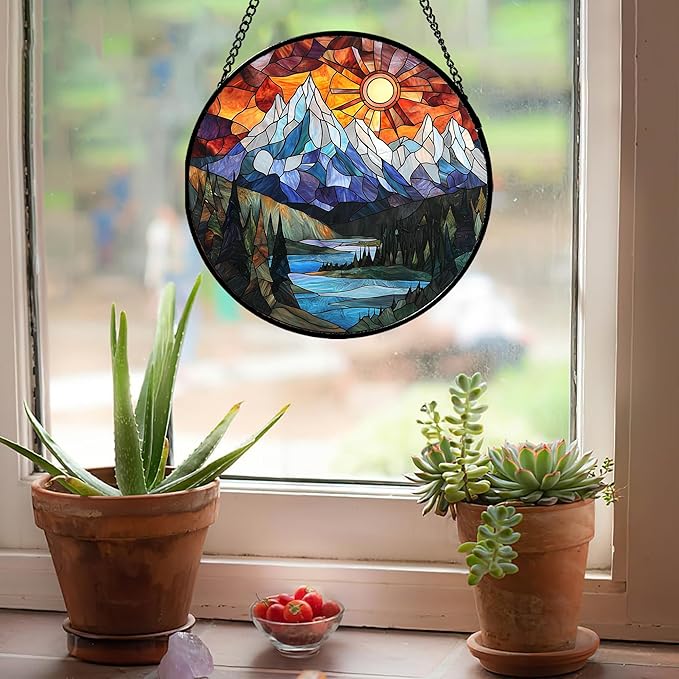 AMDERVEN Stained Glass Window Hanging - Image 4