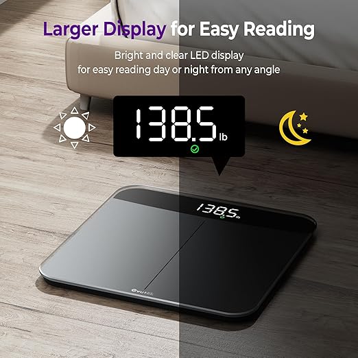 Ovutek Bathroom Scales Digital Weight, Topnotch Quality 450lb Weight Scale - Image 3