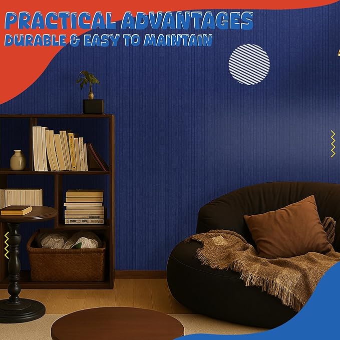 EVENRISING Acoustic Panels 5 Pack, Large Polyester Soundproof Panels - Image 7