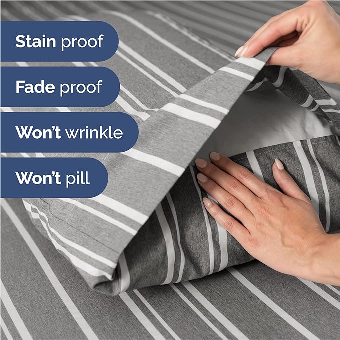 King Size 4 Piece Sheet Set - Image 5