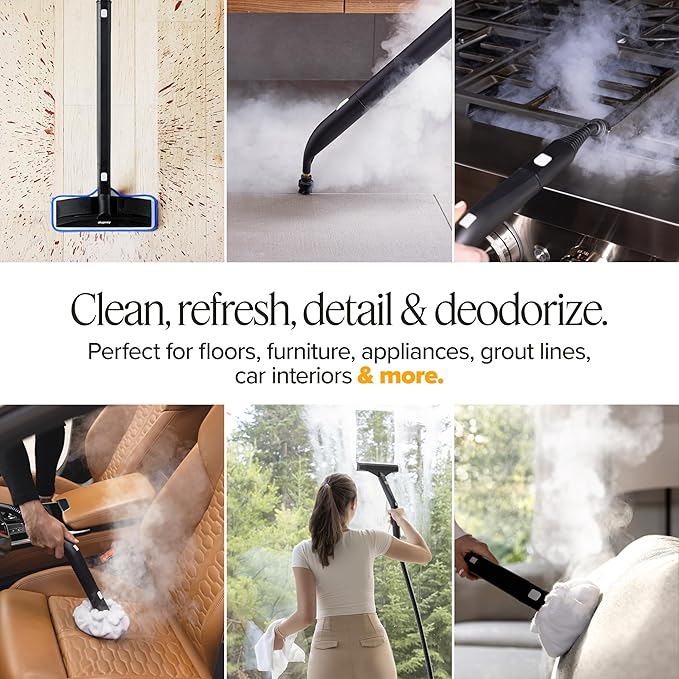 Dupray Neat Steam Cleaner with 22-Piece Accessory Kit – Versatile, Portable - Image 4
